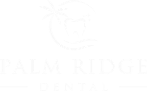 Palm Ridge Dental White Logo | Best Dentist in Villages, Florida