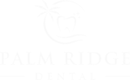 Palm Ridge Dental White Logo | Best Dentist in Villages, Florida