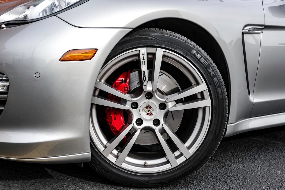 A Close Up Of Porsche Wheel— Summit Smash Toongabbie In Toongabbie, NSW