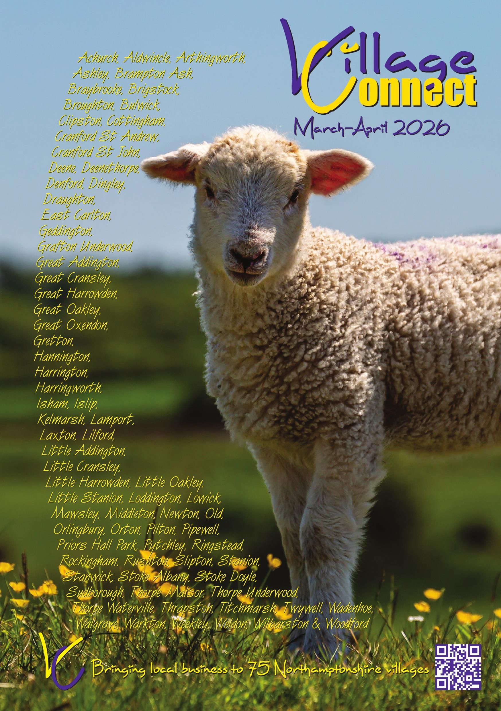 Front cover of current edition of Village Connect