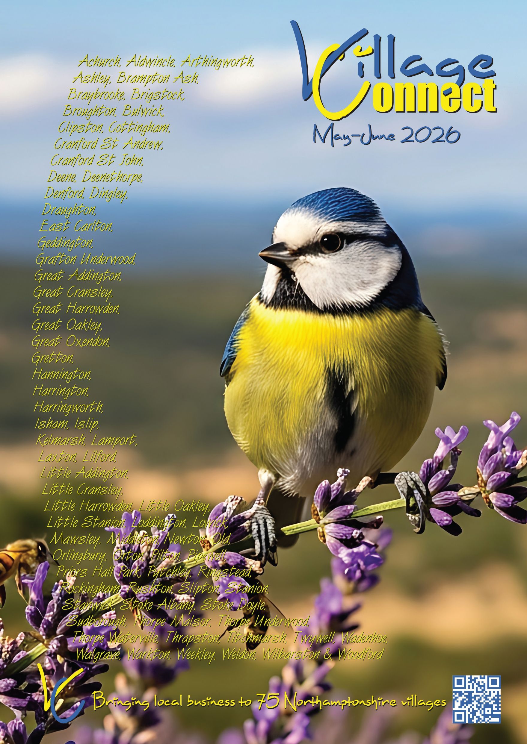 Front cover of current edition of Village Connect