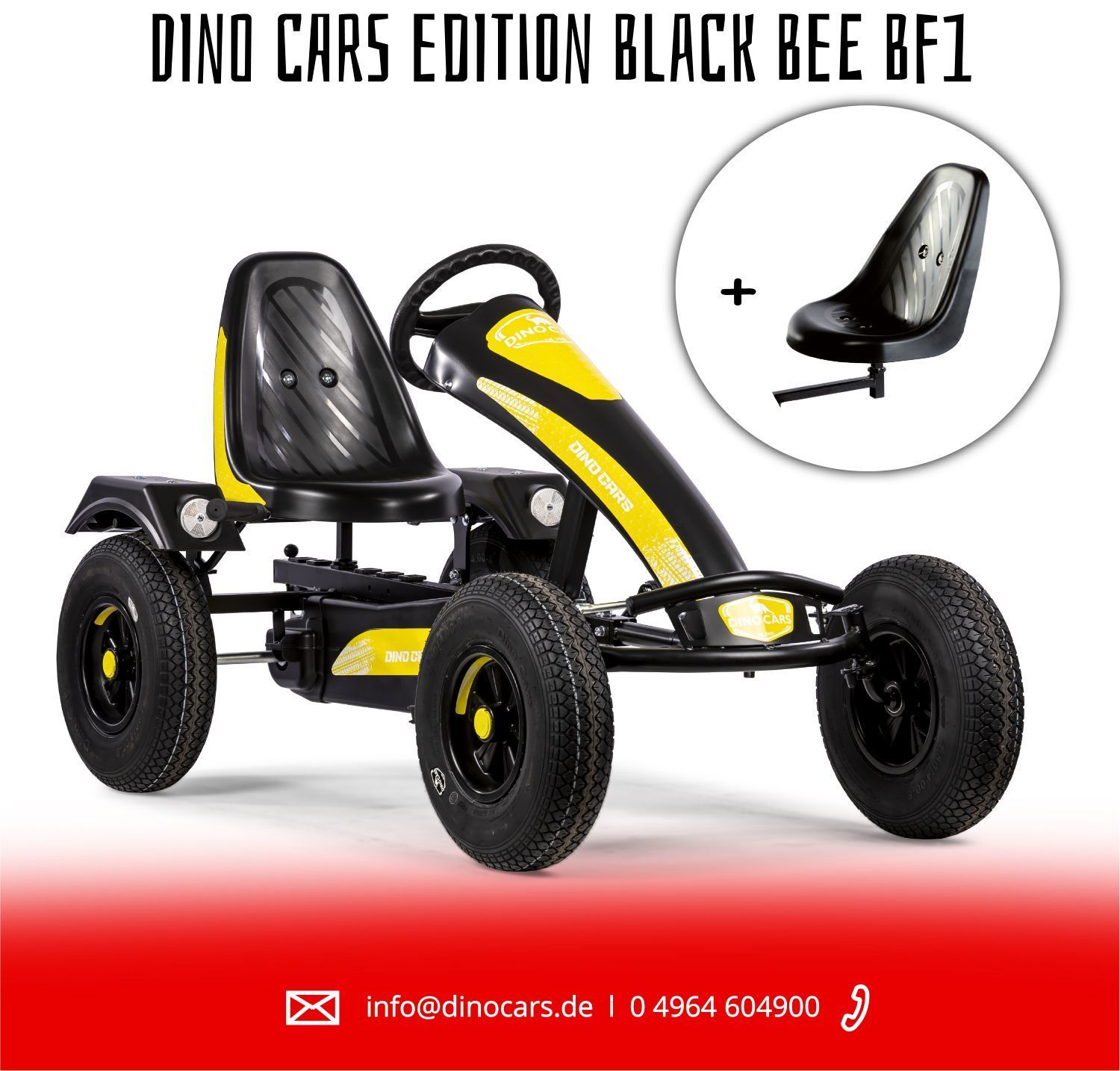 Dino Cars Speedy 2.0 Edition Black Bee BF1 + Zusatzsitz kaufen