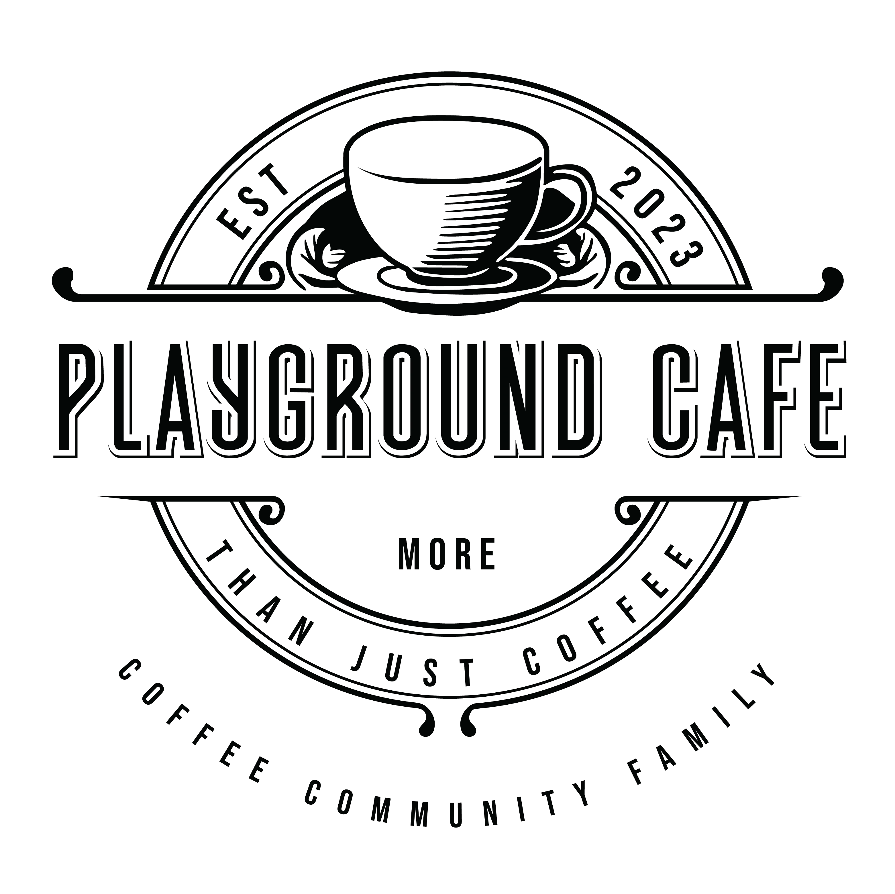 It is a logo for a playground cafe.