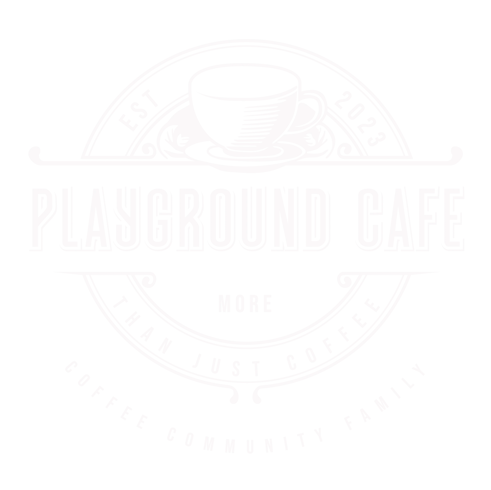 It is a logo for a playground cafe.