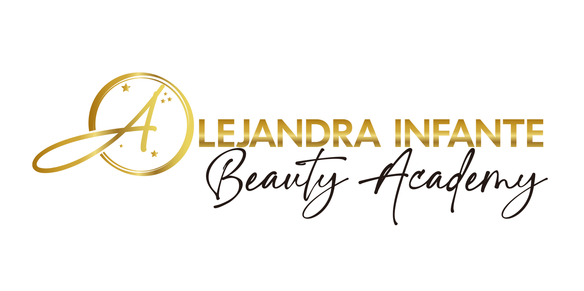 It is a logo for a beauty academy.