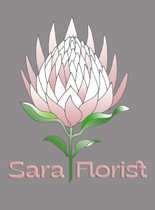 sara florist logo
