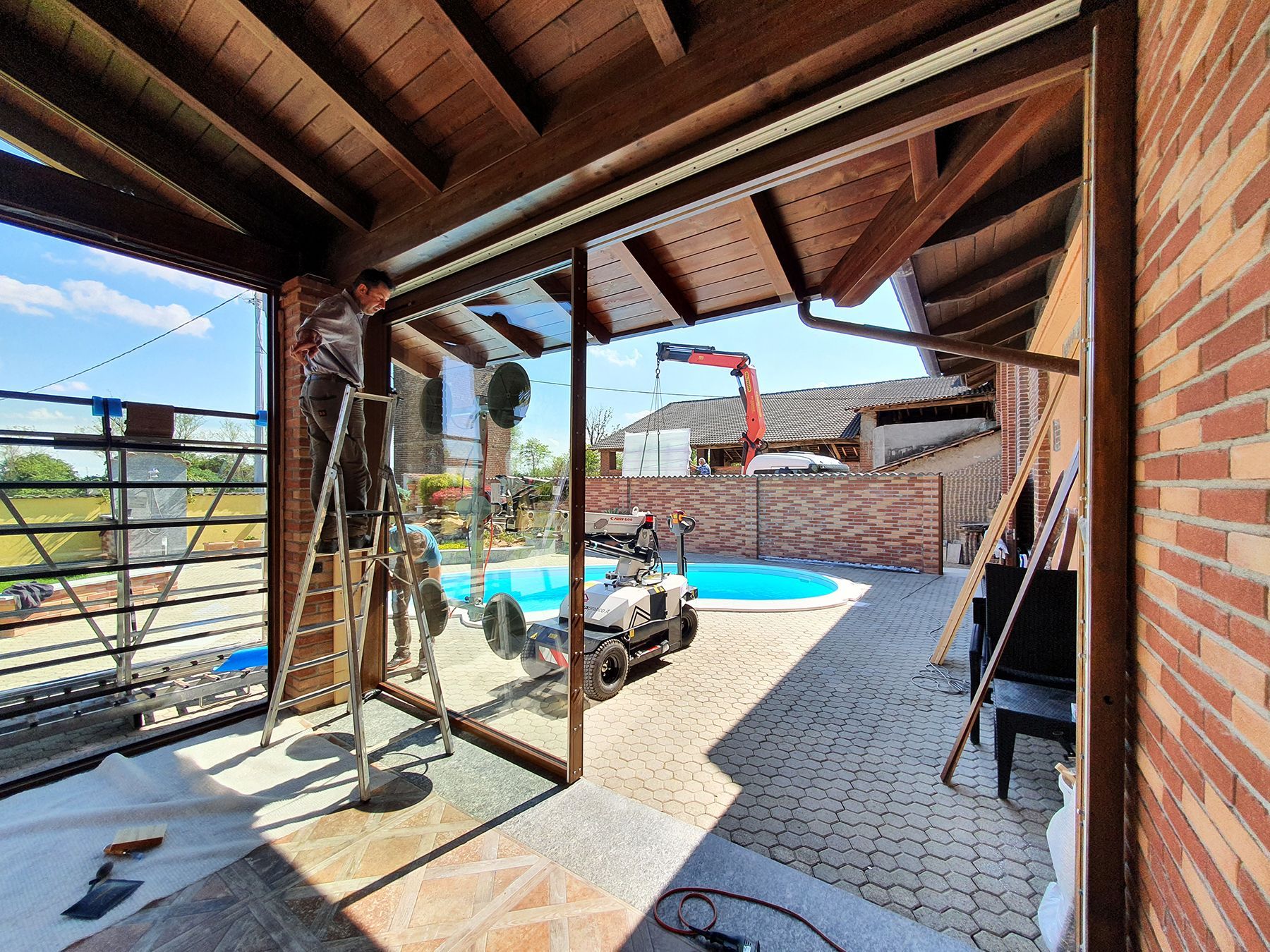 serramenti in legno Negro, Biella