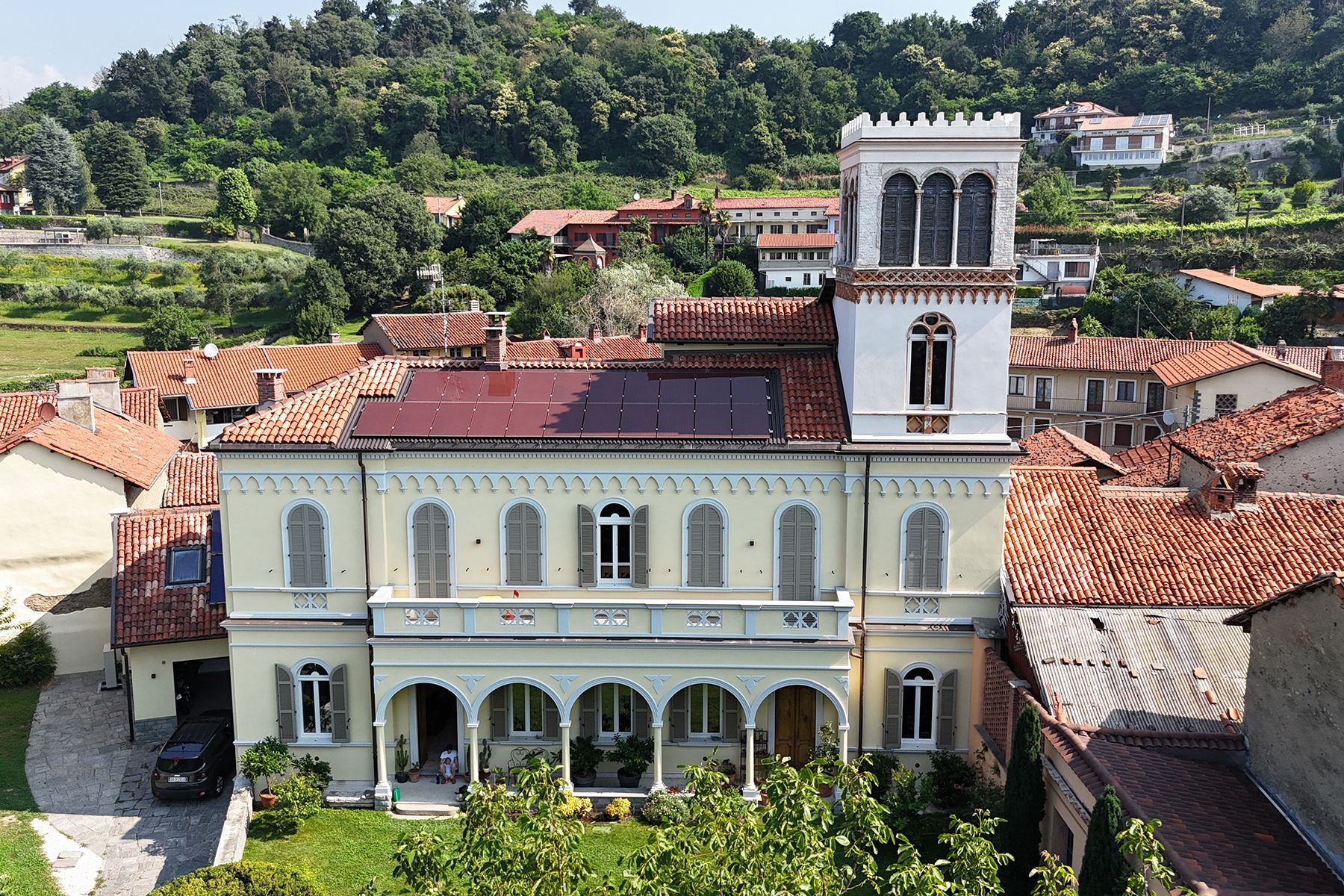 serramenti in legno Negro, Biella