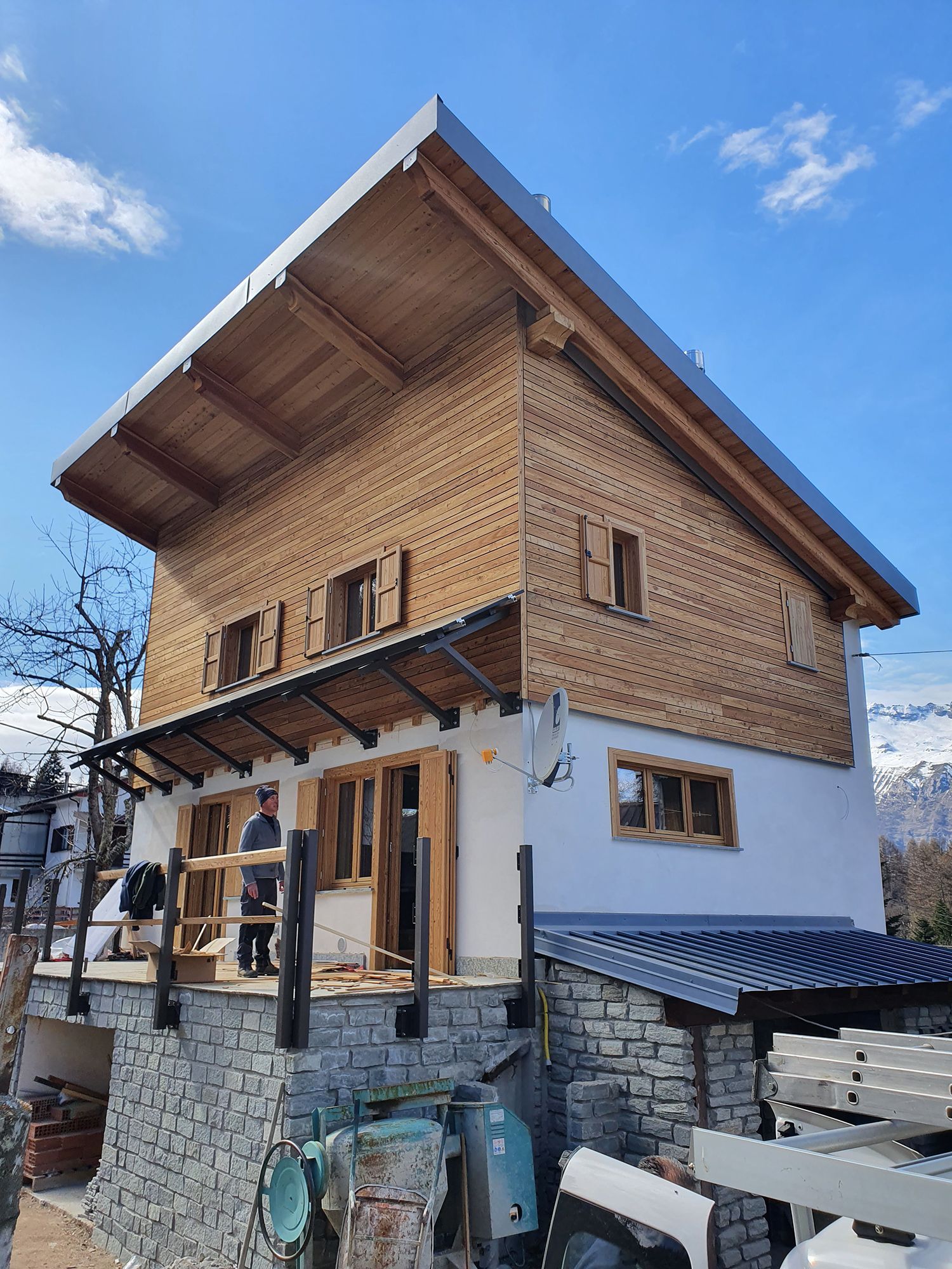 serramenti in legno Negro, Biella