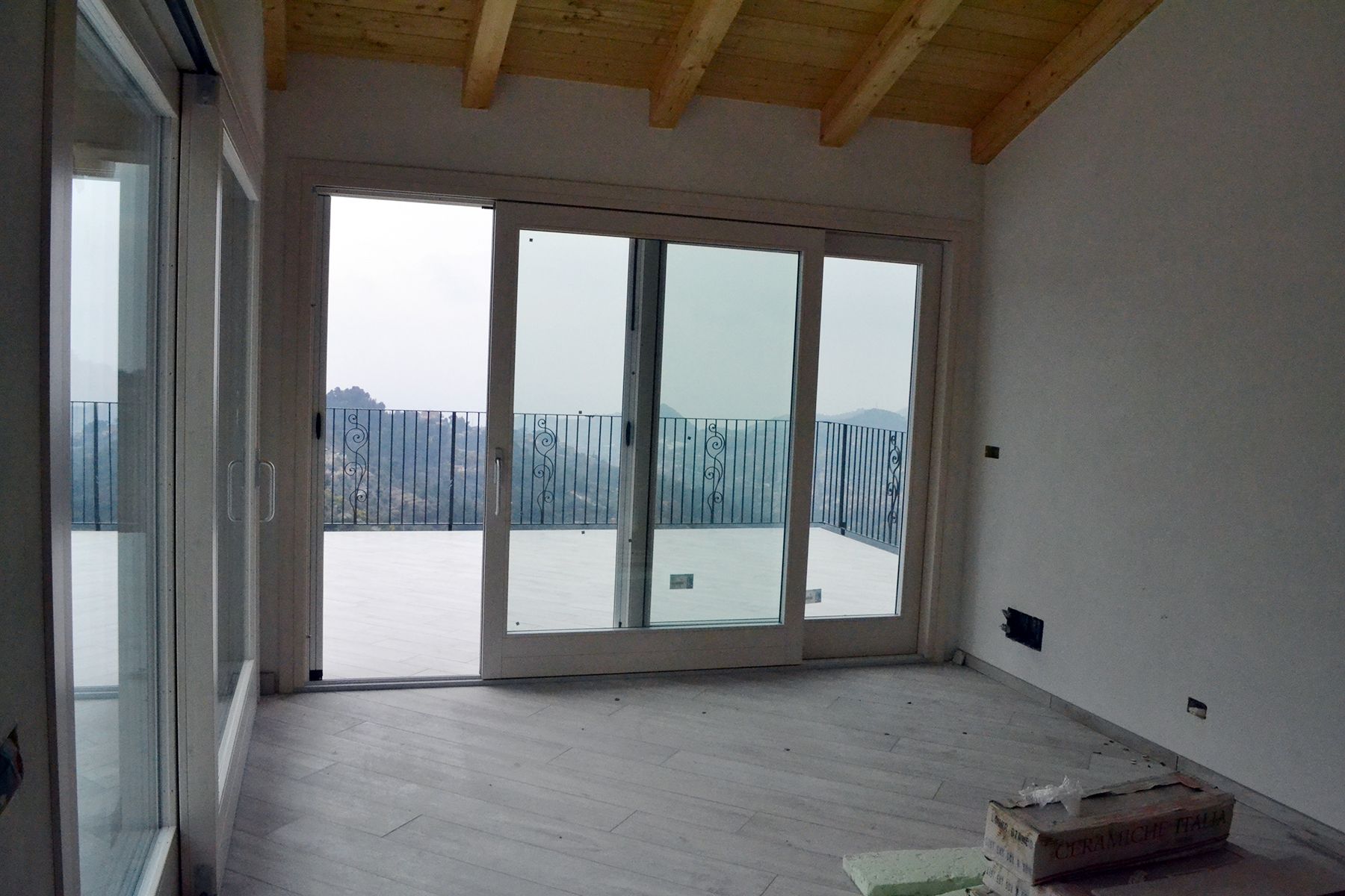 serramenti in legno alluminio Negro, Biella