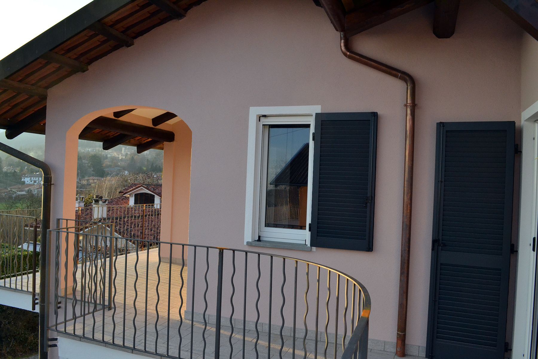 serramenti in legno alluminio Negro, Biella