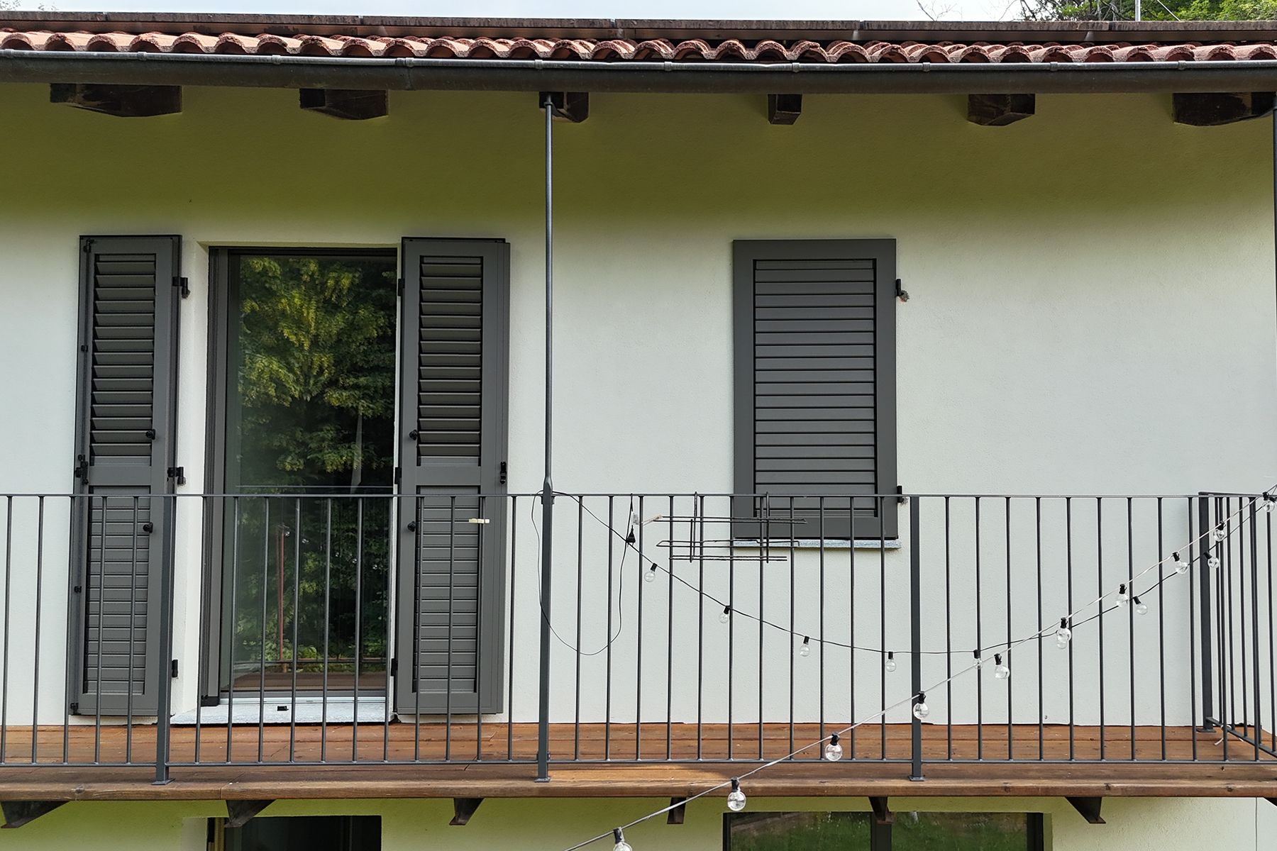 serramenti in legno alluminio Negro, Biella