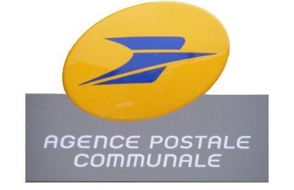 Un logo jaune et bleu pour l'agence postale communale