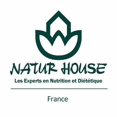 Un logo pour une entreprise appelée natur house en france