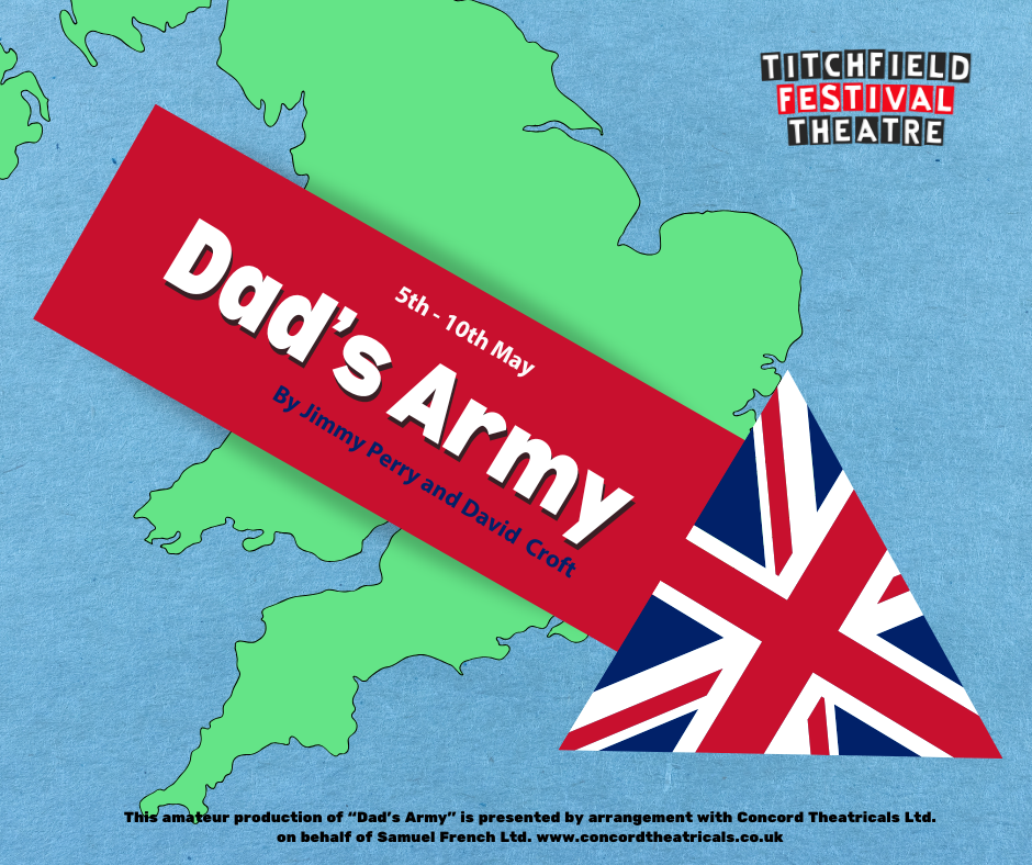 Poster advertising the comedy play Dad's Army