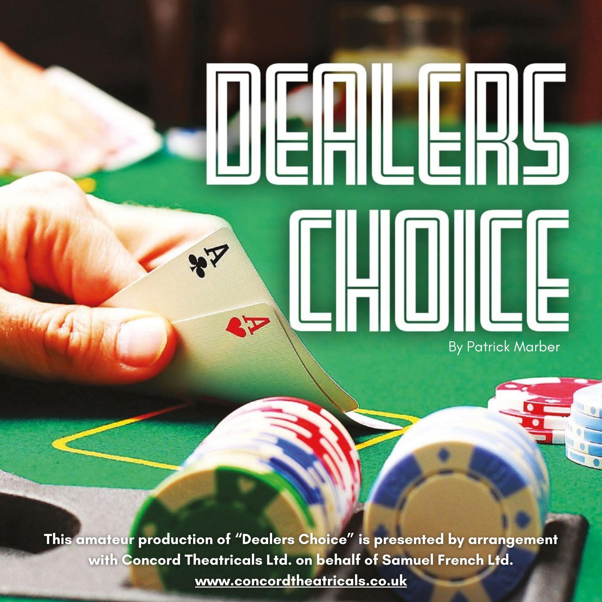Poster advertising Dealer's Choice