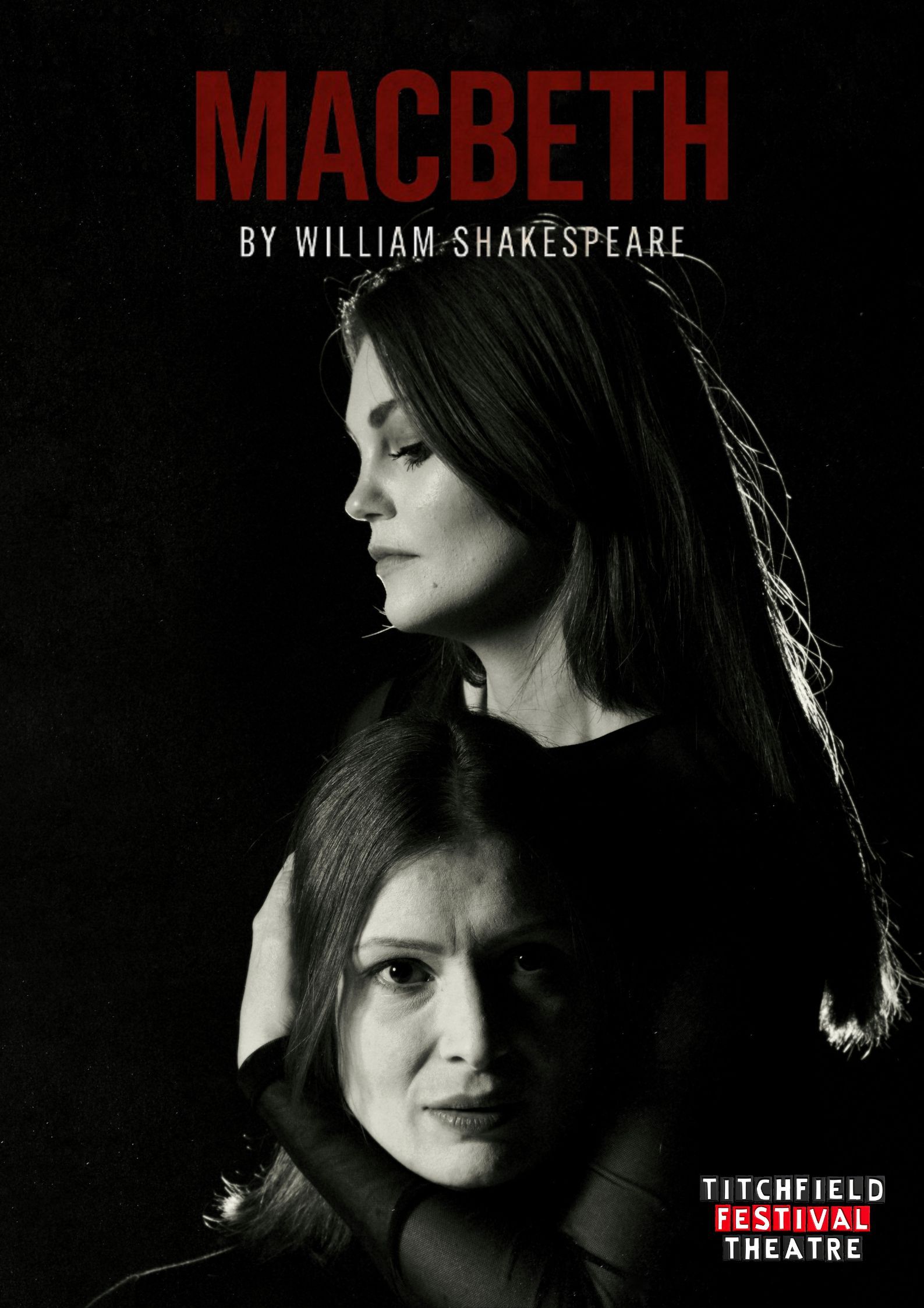 Poster of two characters in Macbeth