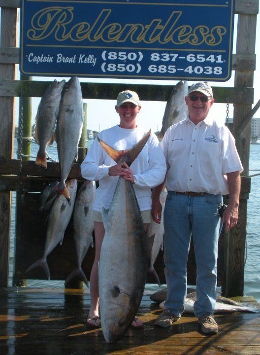 Fishing Destin, FL | Destin Harbor | Charter Boat Relentless | www.charterboatrelentless.com | A Luxury Charter Boat at Everyday Rates | 65' x 20' |