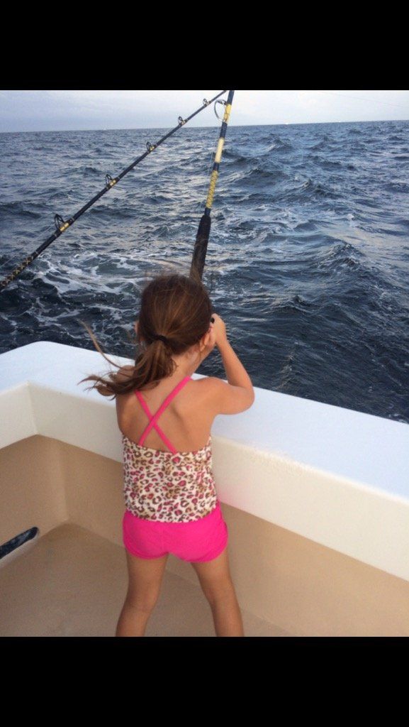 Fishing Destin, FL | Destin Harbor | Charter Boat Relentless | www.charterboatrelentless.com | A Luxury Charter Boat at Everyday Rates | 65' x 20' | The Fish Don't Care How Old the Angler Is!