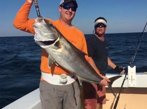 Fishing Destin, FL | Destin Harbor | Charter Boat Relentless | www.charterboatrelentless.com | A Luxury Charter Boat at Everyday Rates | 65' x 20' | Excellent Amberjack!