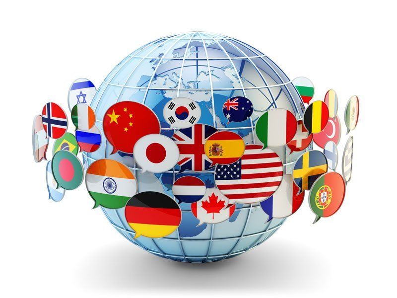 globe with flags globe with flags