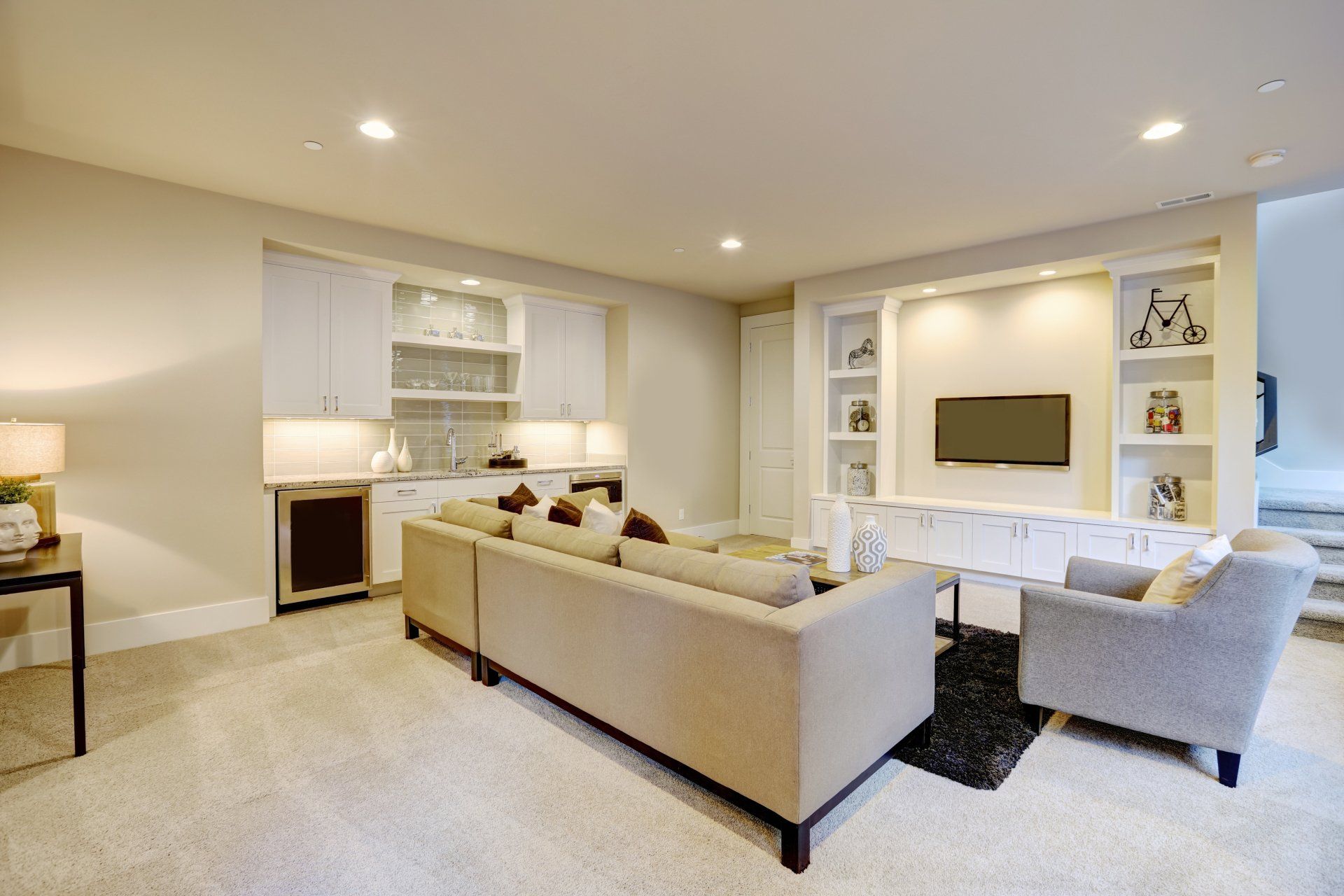 basement refinishing and remodeling contractors in MA and CT