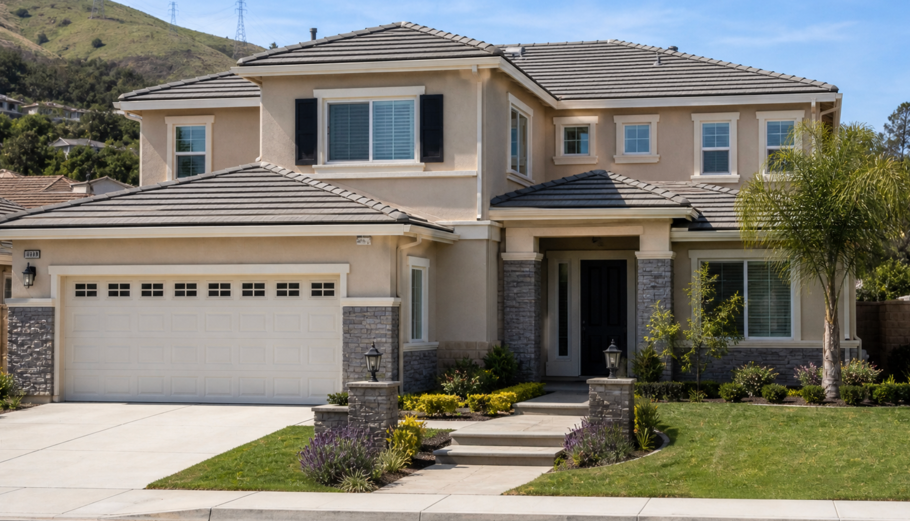 residential flat tile roofing