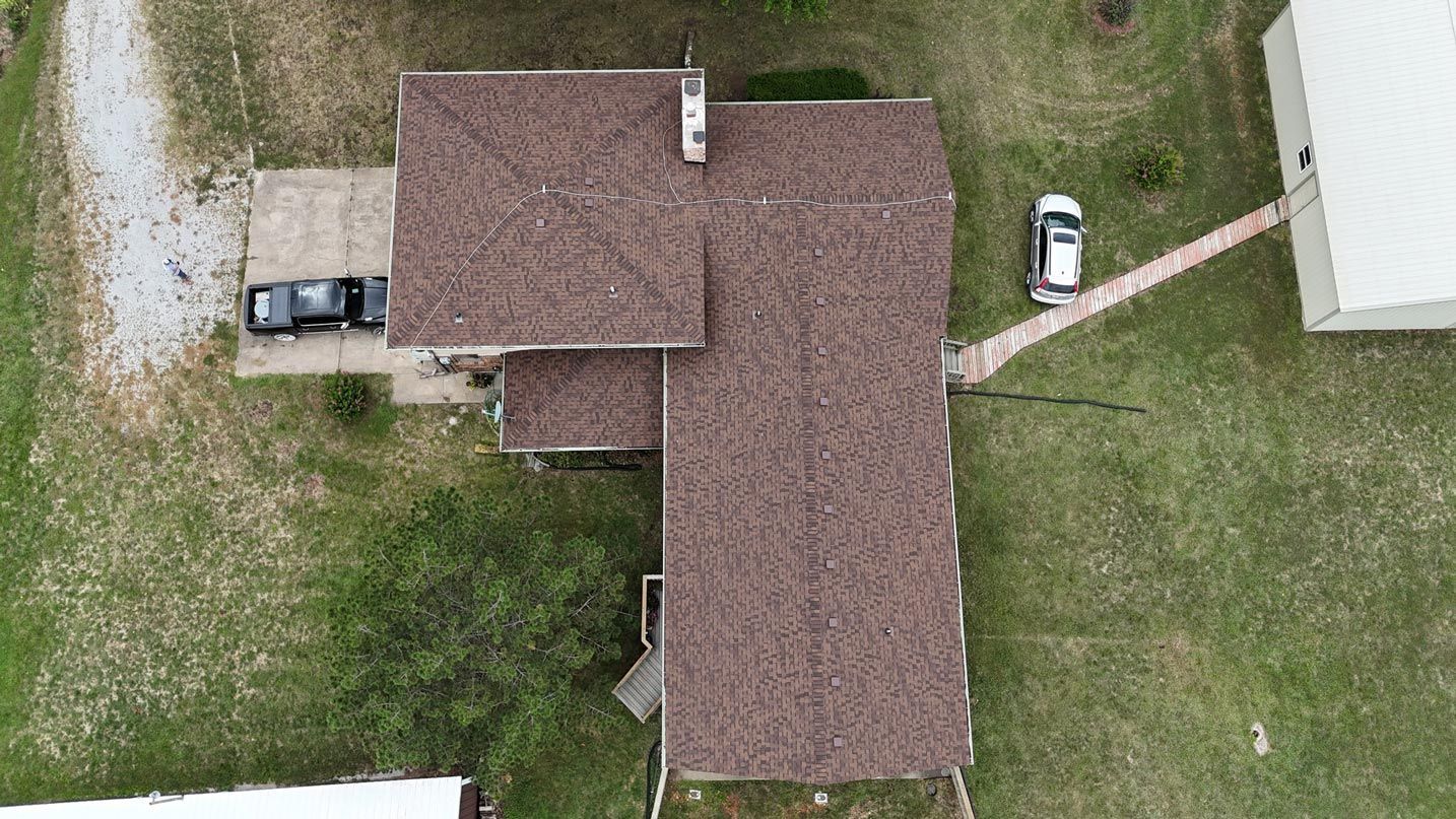 Brown Roof — Lockwood, MO — Johnson Brothers Roofing