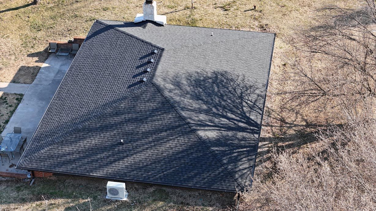 House Roof Top View — Lockwood, MO — Johnson Brothers Roofing