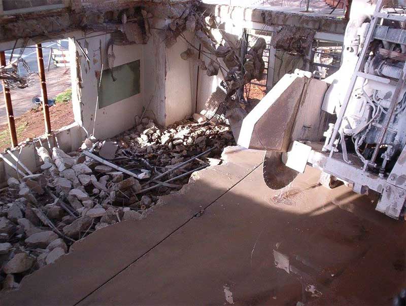 Shot Blasting TrueLine Coring & Cutting Knoxville, Tennessee