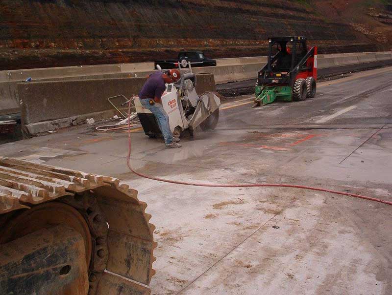 Shot Blasting TrueLine Coring & Cutting Knoxville, Tennessee