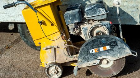 Machine For Cutting Asphalt And Concrete — Knoxville, Tennessee — True-Line Coring & Cutting