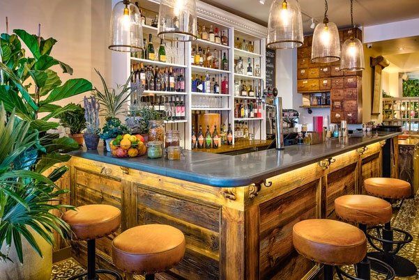 31 Below fit-out refurbishment dining area bespoke furniture 2