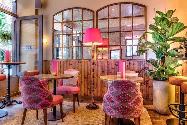 31 Below fit-out refurbishment dining area bespoke furniture 6