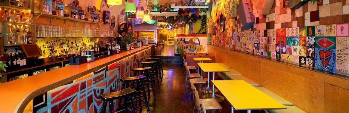 Barrio Brixton (North) refurbishment bar 1