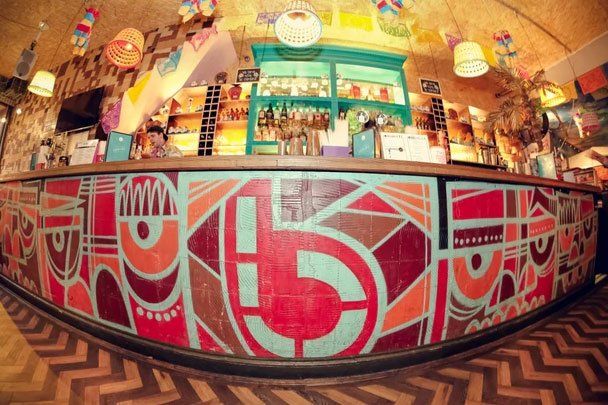 Barrio Brixton (North) refurbishment bar 3