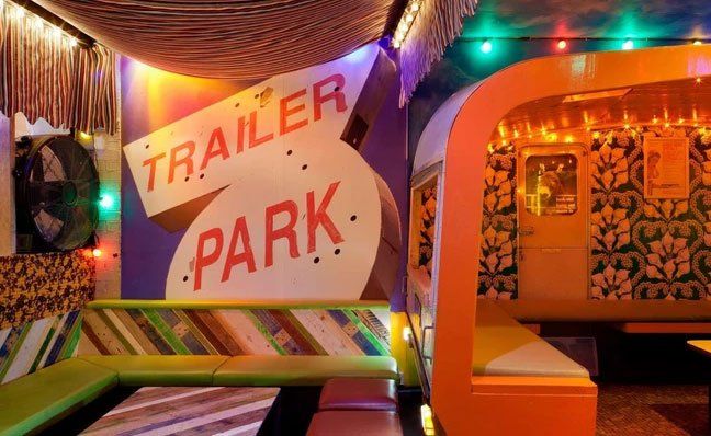 Barrio Brixton (North) fit=out dining area bespoke furniture 2