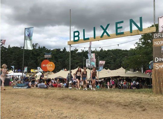 Blixen At Latitude Festival entrance 1