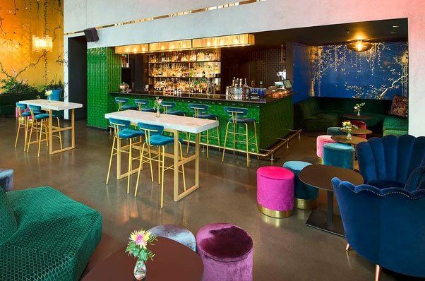 Curtain Hotel - Green Room bar 2