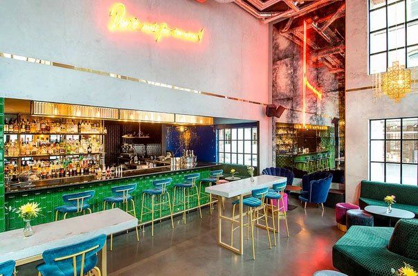 Curtain Hotel - Green Room bar 1