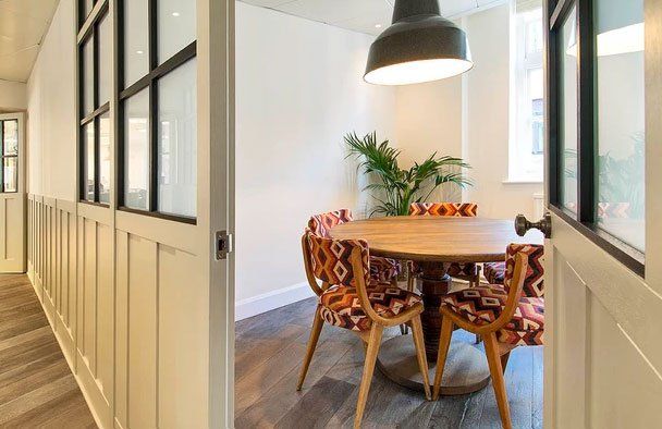 Marylebone Lane Office fit-out refurbishment meeting room 3