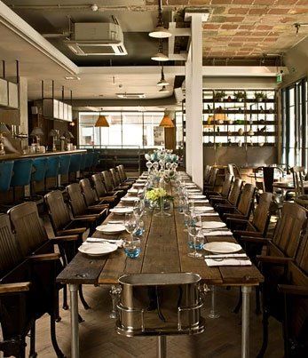 Riding House Café refurbishment dining area 4