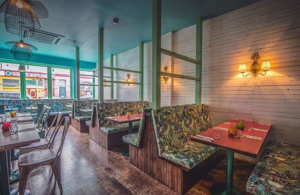 Rum Kitchen fit-out dining area bespoke furniture 2