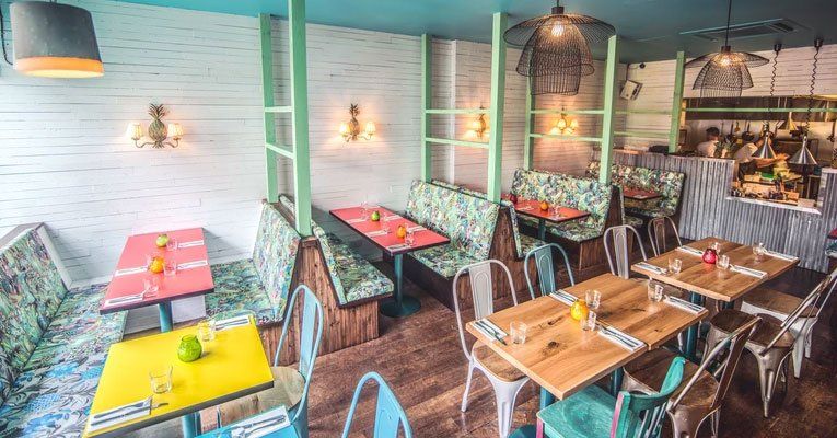 Rum Kitchen fit-out dining area bespoke furniture 4