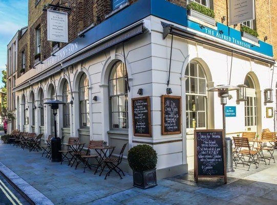 The Alfred Tennyson shopfront 2