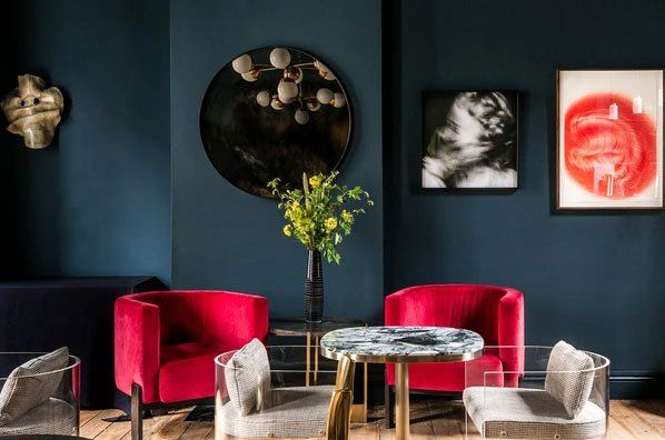 The Allbright fit-out lounge 1