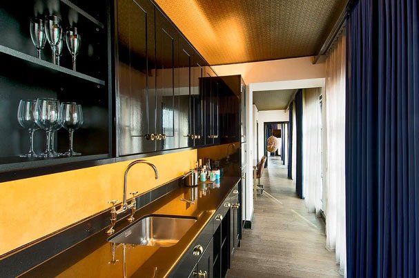 Curtain Hotel - Rooms fit-out refurbishment dining room 4