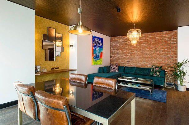 Curtain Hotel - Rooms fit-out refurbishment dining room 3