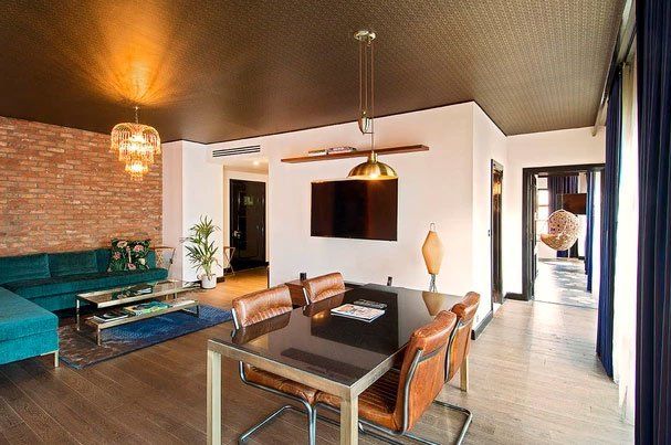 Curtain Hotel - Rooms fit-out refurbishment dining room 2