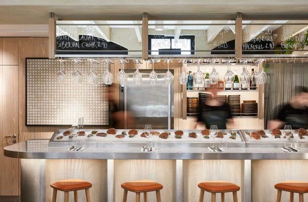 The Sea, The Sea dining area 1